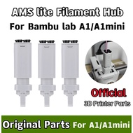 Pencetak 3D Bambu Lab AMS Lite Filament Hub dan Kit Skru Pemasangan Atas AMS lite Untuk Bahagian A1 