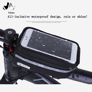 Sports Bag Bicycle Cycling Bike Frame Front Tube Bag Waterproof Mobile Phone Bag
