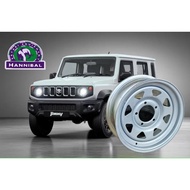 Suzuki Jimny Silver Grey Steel Wheel Rim R16 6JJ PCD 5x139.7 for Retro or Offroad SJ410 JB64 JB74