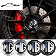 XINFAN  4PCS for MG Morris Garages MG 3 5 6 7 TF ZR ZS GS GT HS EZS EHS 56mm Car Wheel Center Emblem