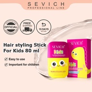 SEVICH Children Slick Hair Finishing Stick Gel 80ML Edge Control Slick Stick Hair Hold Wax For Kids