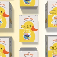GANTUNGAN Blind Box Duck Keychain - Blind Box Duck - Blind Box Keychain Mystery Box Duck Keychain Lu
