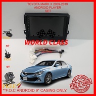 TOYOTA MARK X 2009-2019 ANDROID IPS 9" PLAYER FULL HD ( F.O.C ANDROID CASING ) MARK-X MARK.X MARK,X