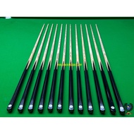 UK CUE THAILAND 🇹🇭 🇹🇭  BLACK K3 ONE PIECE SNOOKER CUE