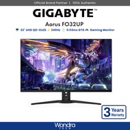 Gigabyte Aorus FO32UP | 32" UHD | QD-OLED | 240Hz | 0.03ms GTG | Gaming Monitor