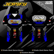 Baju Racing Start Indonesia Jersey Team Balap Custom Desaign