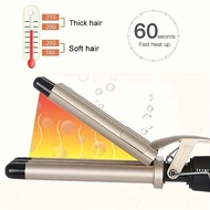 Penggaya Rambut Profesional - Besi Lencong 5 Tiub, Voltan Dwi (110-240V), Tiub 0.6 Inci, Sesuai untu