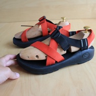 ส่งฟรี 8Us 26Cm 41Eu รองเท้า Chaco Z Cloud 2 Vibram Sandals Red-Black Pre-owned Authentic