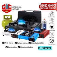 2-In-1 Portable Gas Stove 1-Burner Portable Gas Stove