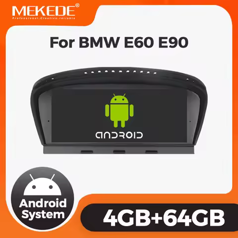 MEKEDE Car Radio Multimedia Player for BMW 5 Series E60 E61 E63 E64 E90 E91 E92 CCC CIC Navigation G