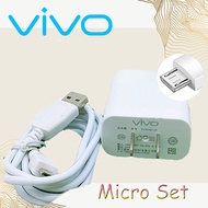 VIVO Charger Original Fast Flash Charger 2A Micro USB+Type-C Cable For Android Charger USB Charger