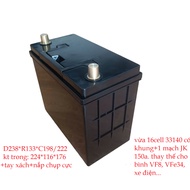 ABS plastic box for battery replacement, fits 16cell 33140 with frame + JK 150a circuit...