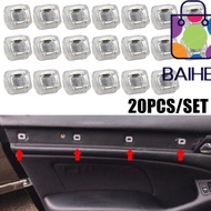 BAIHEE 40Pcs Car Door Snap, Retainers Grommets Plastic Interior Fixed Buckle, Replacement Dash Trim 