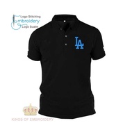 MICROFIBER DRY FIT JERSEY LOGO SULAM T-Shirt LA Lost Angeles Dodgers Baseball Baju MEN AND WOMEN FFS