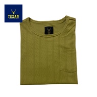 Texan Round Neck T-Shirt KRS-66B, T-Shirt Leher Bulat