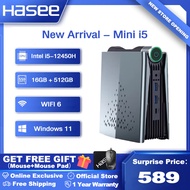 High-performance Hasee Mini PC 12th Generation Intel Core i5 Mini Computer 16GB DDR4 512GB SSD 2.9GH