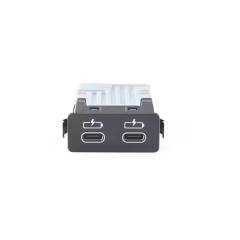 1PC 12V/24V Car Charger Car Armrest box Dual PD Fast Charger For BMW All Models 84108711938