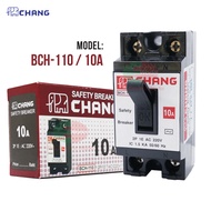 Chang เบรกเกอร์ 220V เซฟตี้เบรกเกอร์ 10 15 20 30 40 แอมป์ เบรกเกอร์ตัดไฟ อัตโนมัติ ช้าง