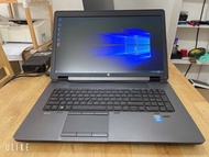HP ZBOOK 17 G2 CORE I7 4710MQ RAM 32G SSD 512G 17.3INCH FHD VGA K3100 4G