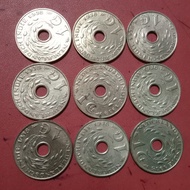 Koin 1 cent bolong 1938 copper TP2ks