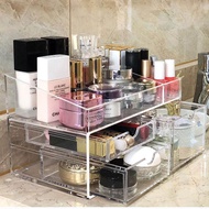 Clear Acrylic Cosmetic Organizer Drawer 3 Tier Makeup Jewelry Storage