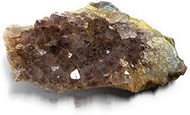 DENMOUS Amethst Cluster Natural Healing Cluster Reiki Stone 190 Grams-B07JZ5DP11