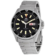 Orient RA-AA0001B Kamasu Mako III Automatic Black Dial Silver Stainless Steel Water Resistance Classic Men Watch