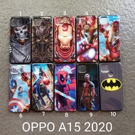soft case Oppo A15S motif gambar superhero softcase softshell silikon