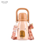 พร้อมส่งจากไทย Diller Thermo Flask ขวดน้ำเก็บอุณหภูมิ เก็บความเย็น-ร้อน ปราศจากสาร BPA รวมรุ่นขายดี 