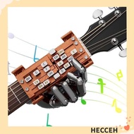 HECCEH Acoustic Guitar Chord Presser, Guitar Learning Tools Portable Guitar Teaching Presser,  Guita