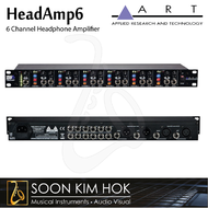 ART HeadAmp6 Six Channel Headphone Amplifier