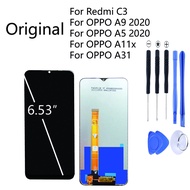For OPPO A9 2020 A5 2020 a11x a31 For Realme C3 LCD display Touch Screen replacement mobile phones lcd