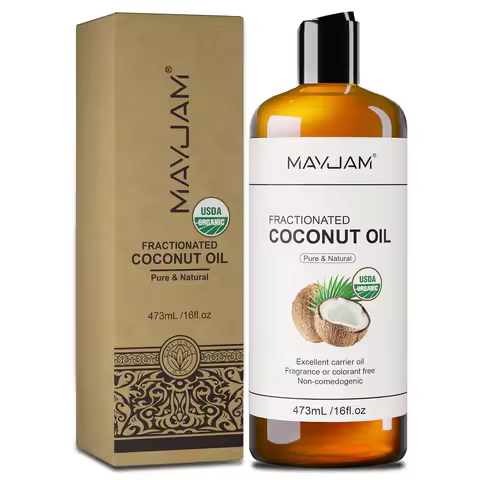 16fl.oz Coconut Base Oil Grapeseed Castor Vegetable Glycerin Jojoba Carrier Oil for Aromatherapy