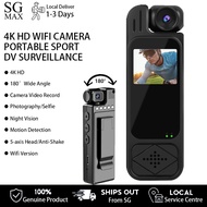 4K Full HD Mini Wifi Camera Recorder Video Action Vlog Cam Body Action Camera Night Vision Anti-Shak