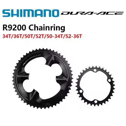 Shimano DURA-ACE R9200 Chainring For FC-R9200 FC-R9200-P Road Bike Crankset Chainwheel 34T/36T/50T/5