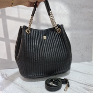 Isaac Chain Drawstring Sling Bag