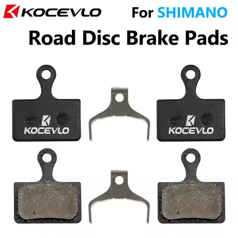 Kocevlo 2 Pair Road Disc Brake Pads for SHIMANO Flat Mount Road Disc Caliper L03A R9170 R8070 7020 G