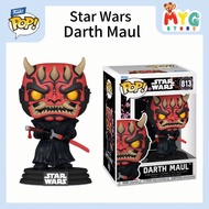 Funko Pop  Bobble Head Star Wars 813 Darth Maul Original Figure Ready Stock 90294