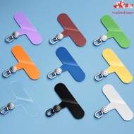 VALENTINE1 Phone Lanyard Gasket, 360° Rotatable Hanging Cord Metal Phone Patch, Durable TPR Metal Du