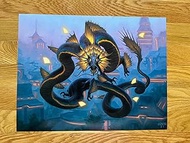 Beadle & Grimm's Ultra Limited Edition Ao, the Dawn Sky Lithographic Art Print! 11.5" x 15" Platinum