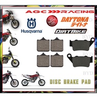 HUSQVARNA DISC BRAKE PADS SM 450R SM 610IE SMS 630 SRM 630 SM 701 SUPERMOTO 701 BEST QUALITY BYD