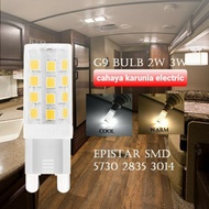 Corn bulb - halogen nut LED G9 5 watt 220 VOLT - warm white