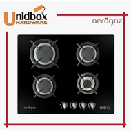 AZ-470F Aerogaz 60Cm Tempered Glass Hob with 4 Burners