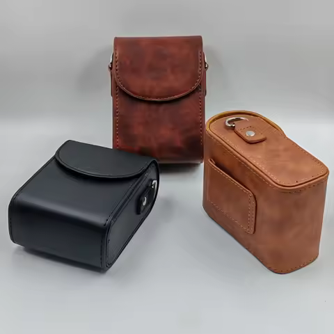 G7X2 G7X3 SX740 Universal PU Camera Bag Cover for Canon SX740hs SX730 G7XII G7XIII Sony ZV1F ZV1 M2 