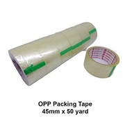 Clear Duct Tape 45 MM x 50 Yard 2-Inch Duct Tape/ equivalent to Daimaru
