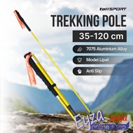 NEW 2026 TaffSPORT Folding Hiking Stick Trekking Pole Aluminum 7075 120cm - 7075