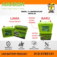 [ Installation Provided ] 65D26R | 65D26L | NS70 | NS70L | D26R | D26L ] Amaron Hi-life | Car Battery Bateri Kereta