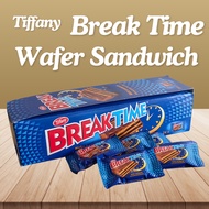 CNY /Tiffany Break Time Chocolate / Wafer Sandwich Coated With Milk Chocolate / 24Pcs ( 1 Box ) / 13