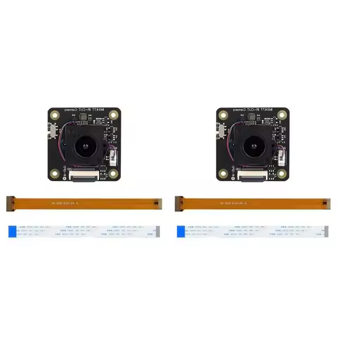 L70A 2X IMX477 IR-CUT Camera Module 90° FOV 12.3MP Camera For Raspberry Pi 4/5/CM4/CM5/Zero 2 W For