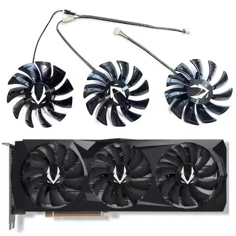Suitable for ZOTAC GeForce RTX 2080 2080 Ti AMP graphics card 87MM 4PIN GA92S2U GFY09215M12SPA GPU r